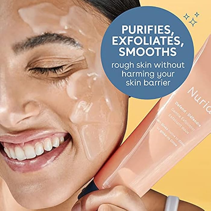 Nuria - Defend Face Exfoliator, Face Exfoliating Scrub Without Microbeads, Skin Care Essential for Women and Men, 120 mL/4.1 fl oz - Image 3