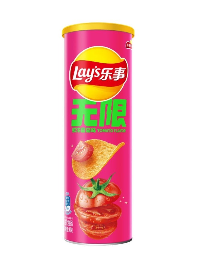 Lay's Potato Chips Tomato Flavour Can 90 g