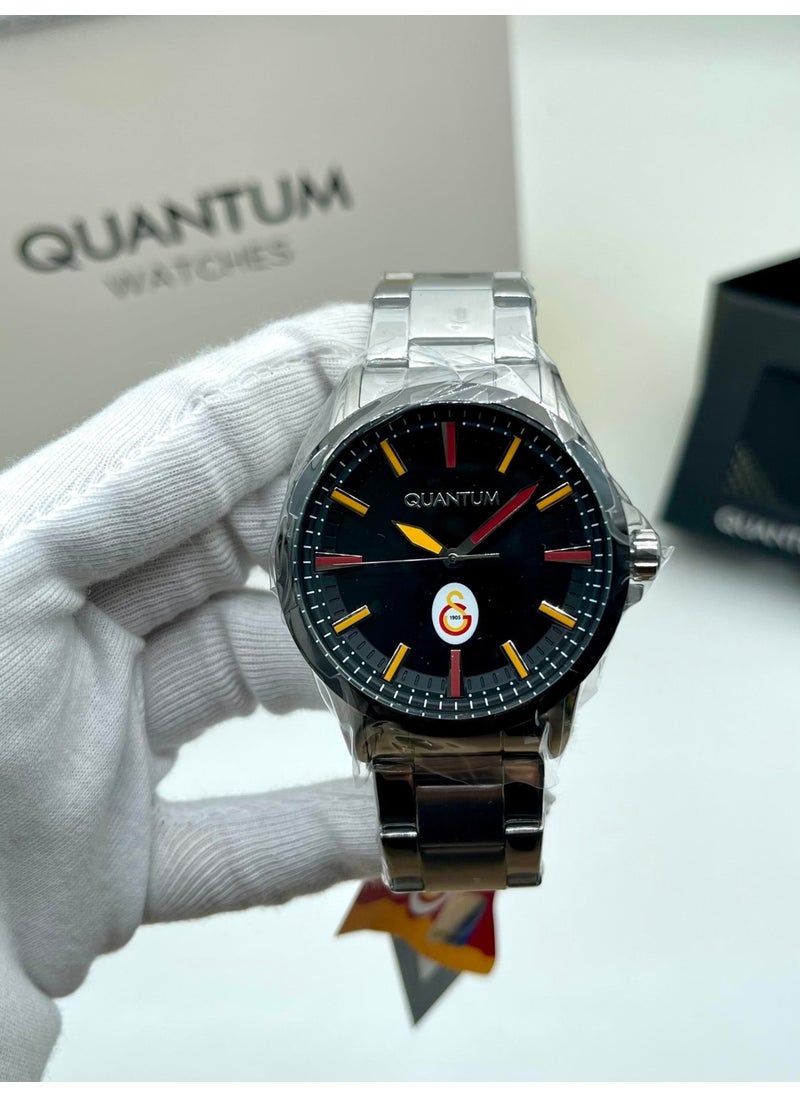 Quantum Men's Galatasaray Licensed Fan Wristwatch + Bracelet Gift  - Image 2