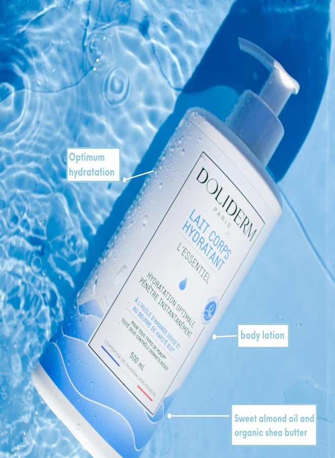 Doliderm 2x Hydrating Body Milk with Organic Shea Butter, Organic Sweet Almond Oil, and Allantoin – 500ml x2 - Bundle - Image 4