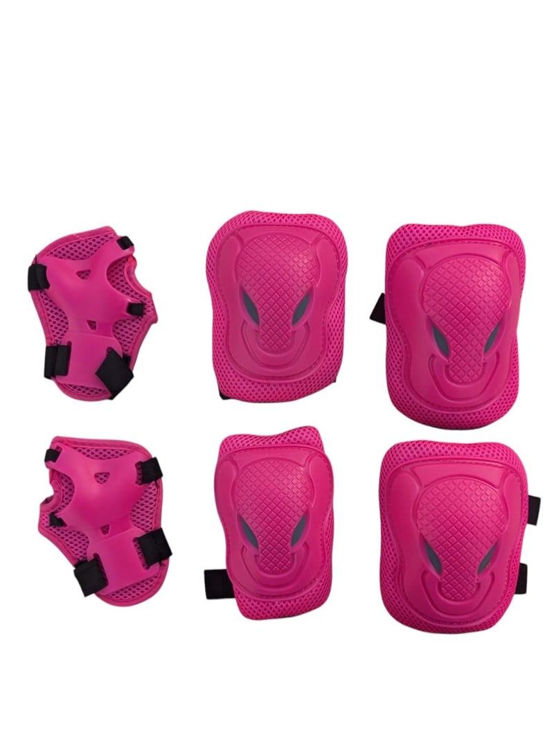 Protective Gear for Kids – Knee Pads, Elbow Pads, and Wrist Guards for Skating, Biking, Scooters, and Skateboarding. 6-Piece Safety Set / High Quality. - Image 1