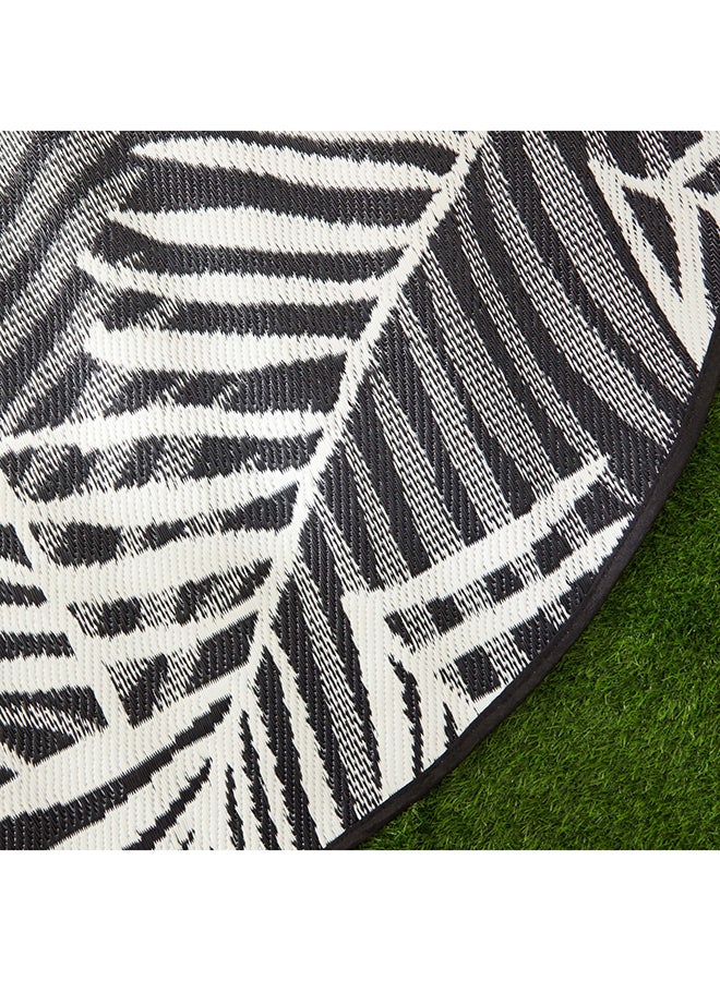 Home Box Arlo Ferns Print Round Outdoor Indoor Mat 180 x 180 cm - Image 4