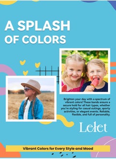 Lelet 1500 Pcs Colorful & Black Mini Elastic Hair Ties – Soft Rubber Bands for Baby Girls & Kids | No Pull Ponytail Holders | Gentle, Durable Polybands  - Image 5