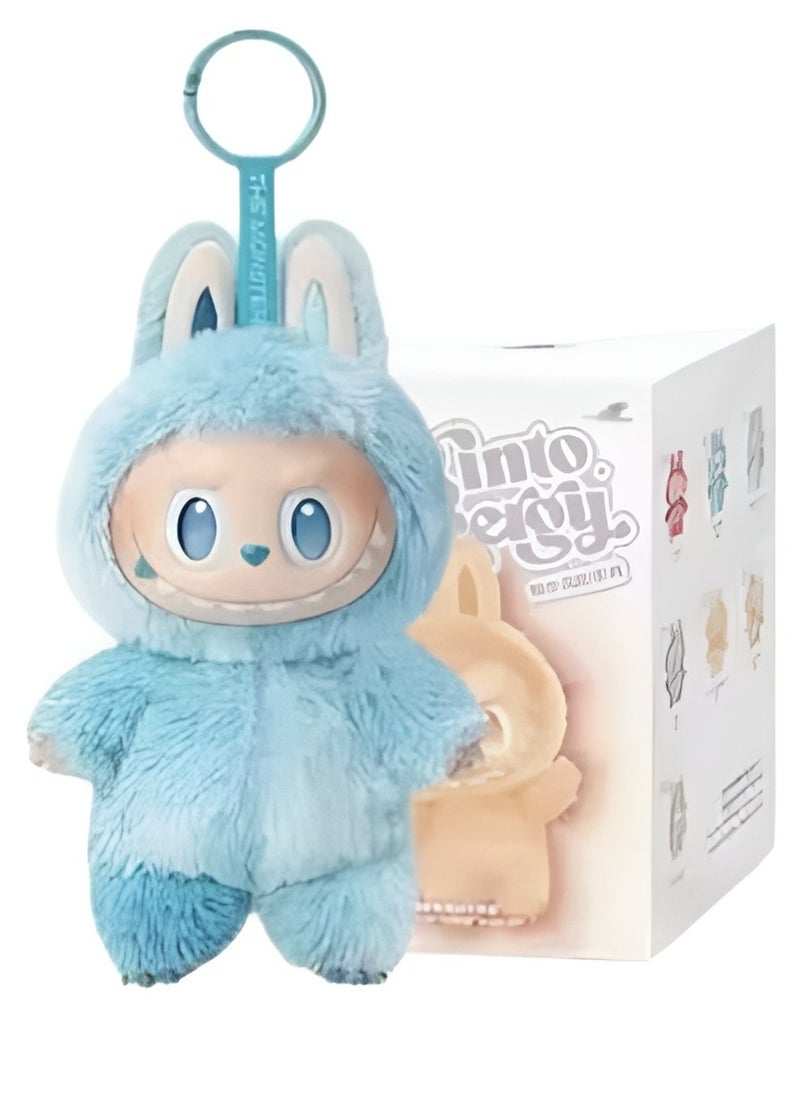 Labubu Secret The Monsters Plush Toy Keychain  – 3rd Generation Sit-Down Party Series | Cute Mini Labubu Stuffed Doll Keyring for Bags, Backpacks & Gifts for Kids, Girls, Fans & Collectors  - Image 1