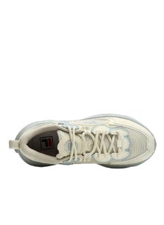 FILA حذاء رياضي مرتفع بنعل سميك بيج/أبيض  - Image 3