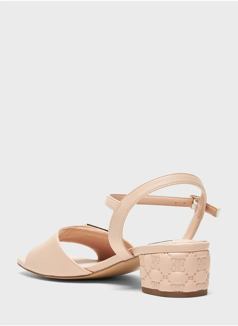 ELLE Block Heel Sandals