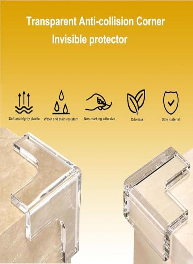 Coofandy 12 Pack Baby Safety Furniture Corner Guard &Edge Safety Bumpers,Baby Proofing,Suitable for Corner Table Protector,Baby Safety Transparent Corner Protector,Keep Children Safe(T Shape) - Image 3