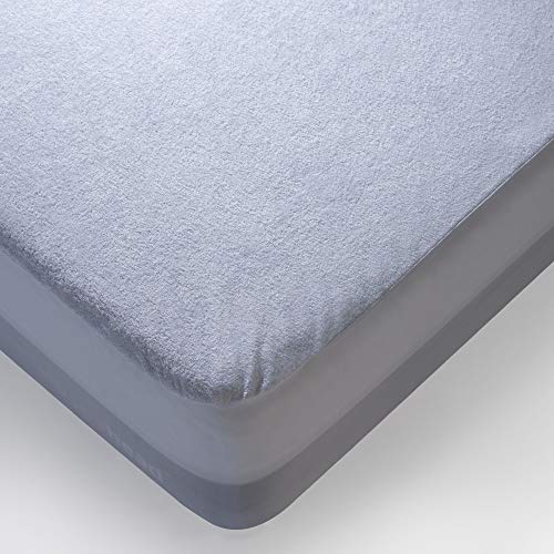 Sleepyhead Bamboo Terry Waterproof Mattress Protector; (78 x 72 King Size; White). - Image 4