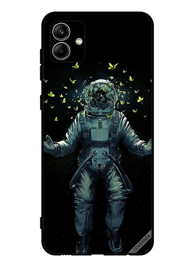 Covernex غطاء حماية لجهاز سامسونج جالاكسي A04 4G رائد فضاء وفراشات - Image 1