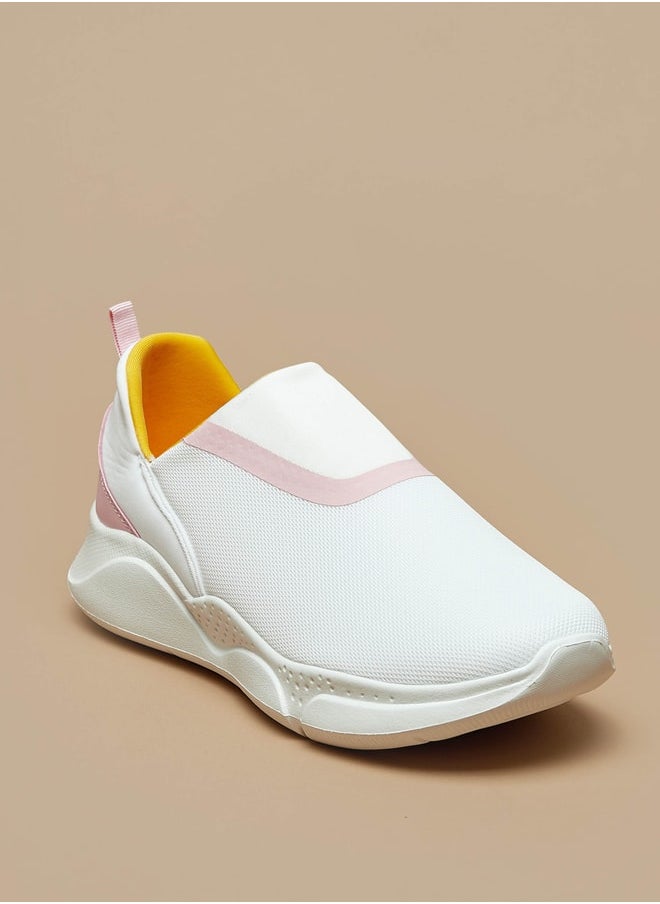 Dash - Women Textured Slip On Sports Shoes - Image 1