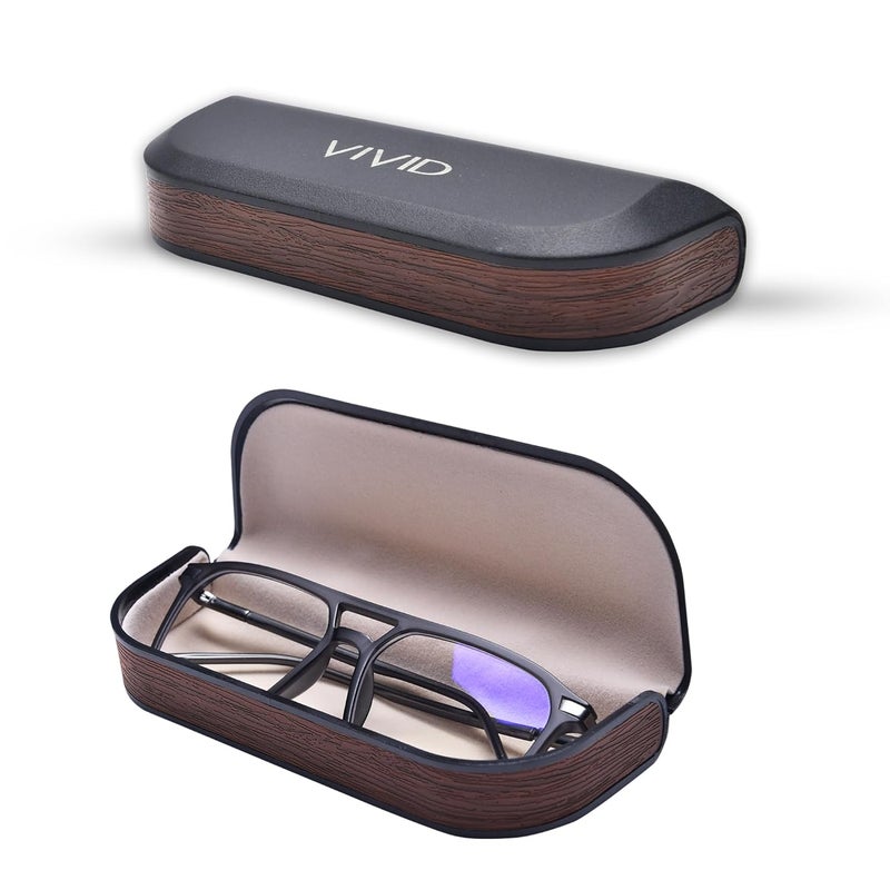 VIVID Vision Unisex Adult Lightweight Eyewear Specs Case Cover | Protect Eye Glasses | ABS | Plastic | Spectacles | Cases | Hinge-Spring - Image 1