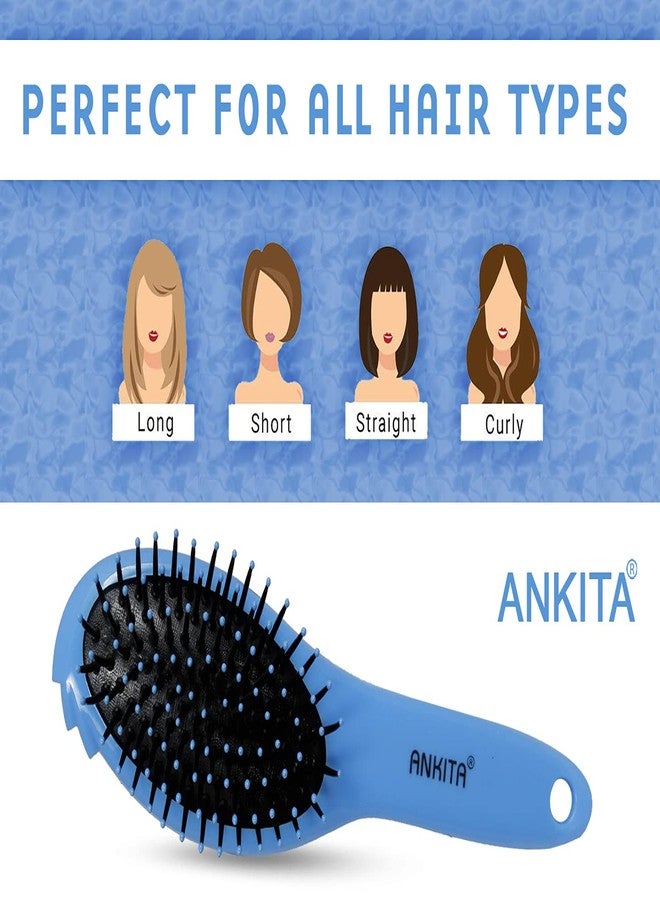 ANKITA Professional Flat Hair Brush(AP-131C) (Color May Vary) - Image 5