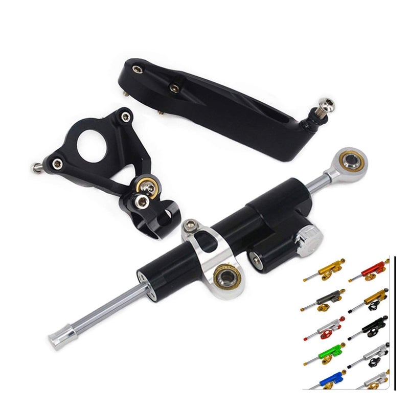 Silver Gold Motorcycle Steering Damper Stabilizer Bracket Kit For CBR600RR - Image 3