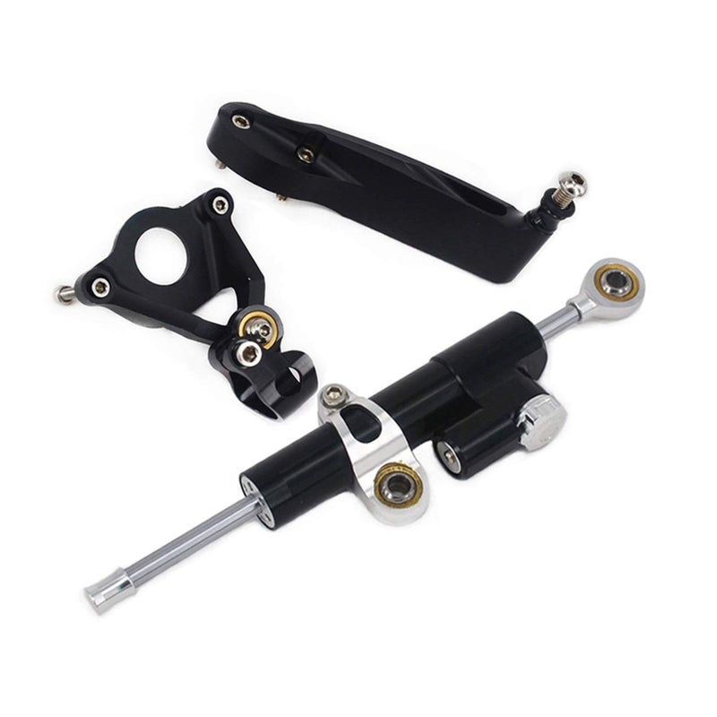 Silver Gold Motorcycle Steering Damper Stabilizer Bracket Kit For CBR600RR - Image 4
