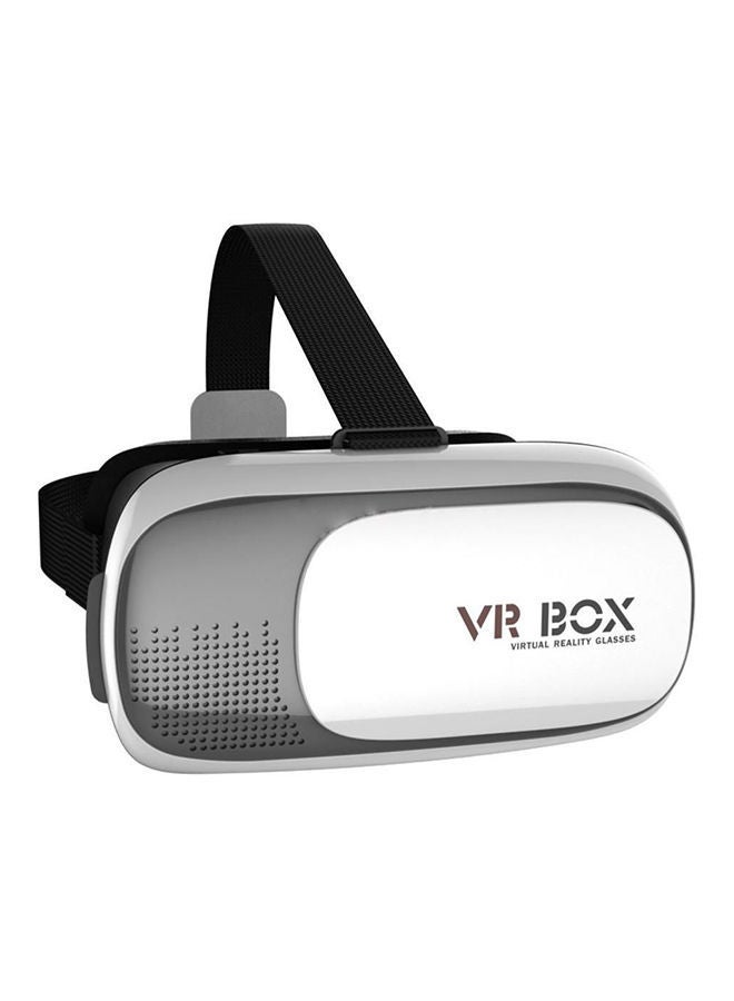 NIBEMINENT 3D Glasses Adjust Cardboard VR Headset With Bluetooth Gamepad Remote Controller Black/White  - Image 1
