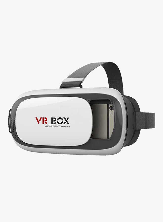 NIBEMINENT 3D Glasses Adjust Cardboard VR Headset With Bluetooth Gamepad Remote Controller Black/White  - Image 5