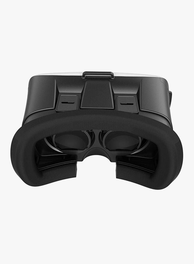 NIBEMINENT 3D Glasses Adjust Cardboard VR Headset With Bluetooth Gamepad Remote Controller Black/White  - Image 3