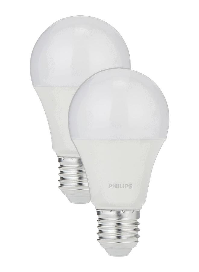 Philips LED Bulb 9W E27 3000K 230V, Warm White (Pack of 2) - Image 1