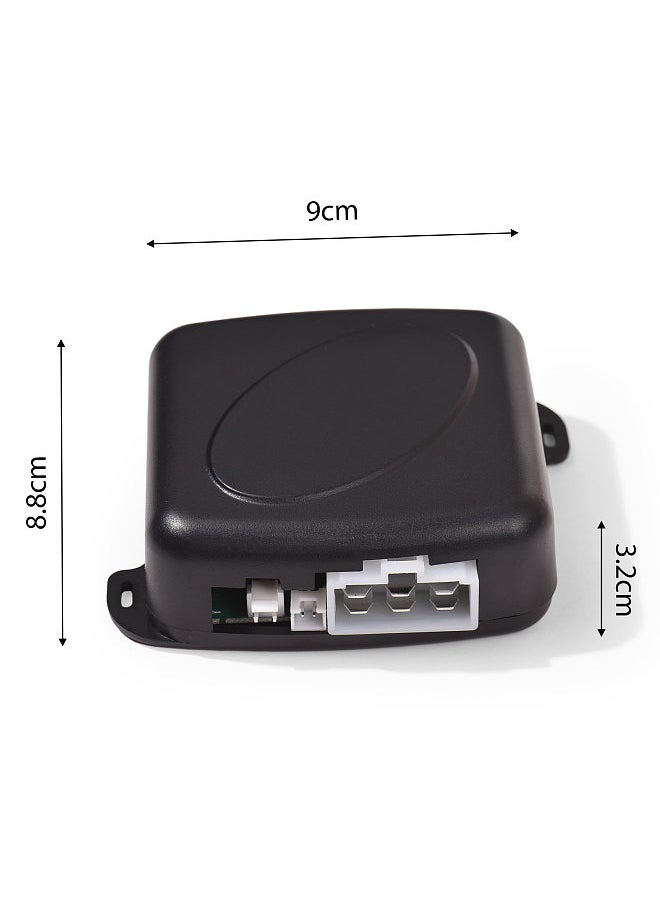 Generic - Car Alarm System One Click Start System Push to Start Ignition One Click Stop Button Kit Keyless Start System for Most DC12V Cars - Image 1