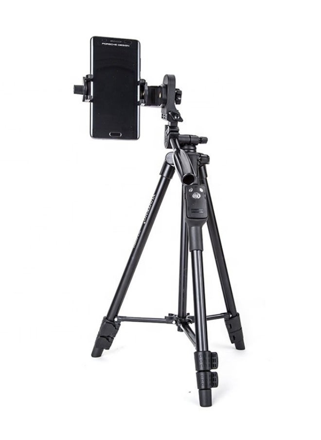 Yungteng VCT-5208 Portable Tripod Stand With Remote Shutter Black  - Image 5