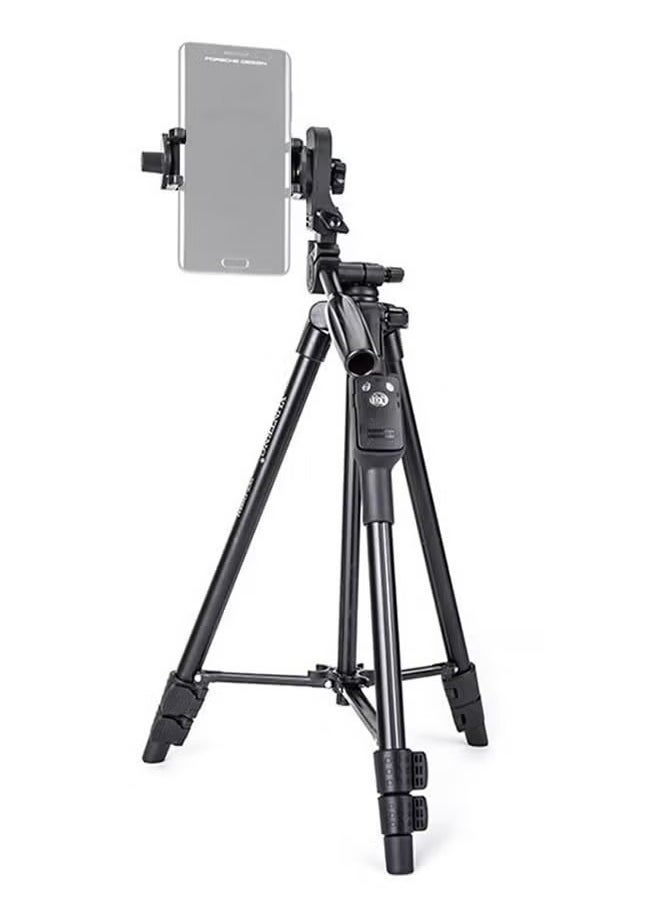 Yungteng VCT-5208 Portable Tripod Stand With Remote Shutter Black  - Image 4