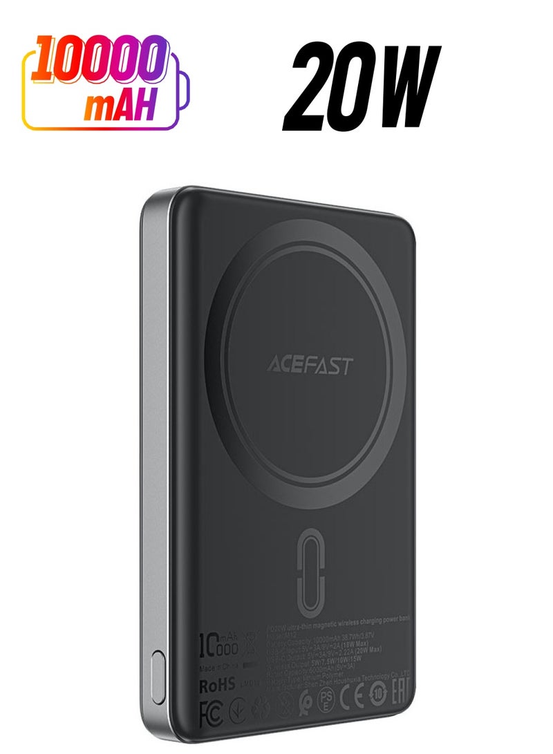 أسيفاست بنك الطاقة سريع الشحن M12 PD20W 10000 مللي أمبير - Image 1