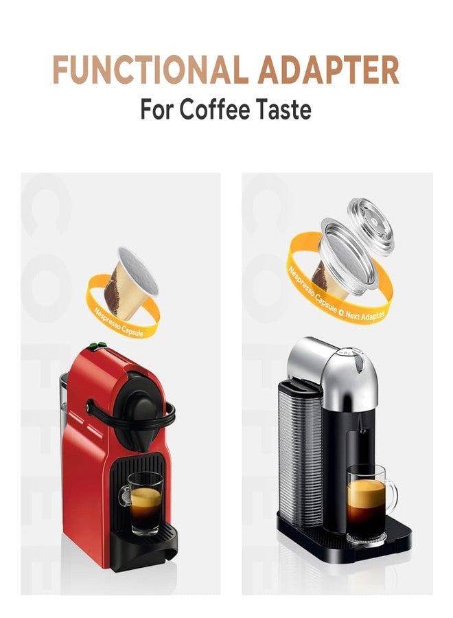 i cafilas iCafilas Stainless Steel Reusable Coffee Pod Adapter, Converter Holder for Nespresso Original Line Capsules, Compatible with Vertuo Next, POP, ENV135 and GCA1 Machines,(150ml) - Image 4