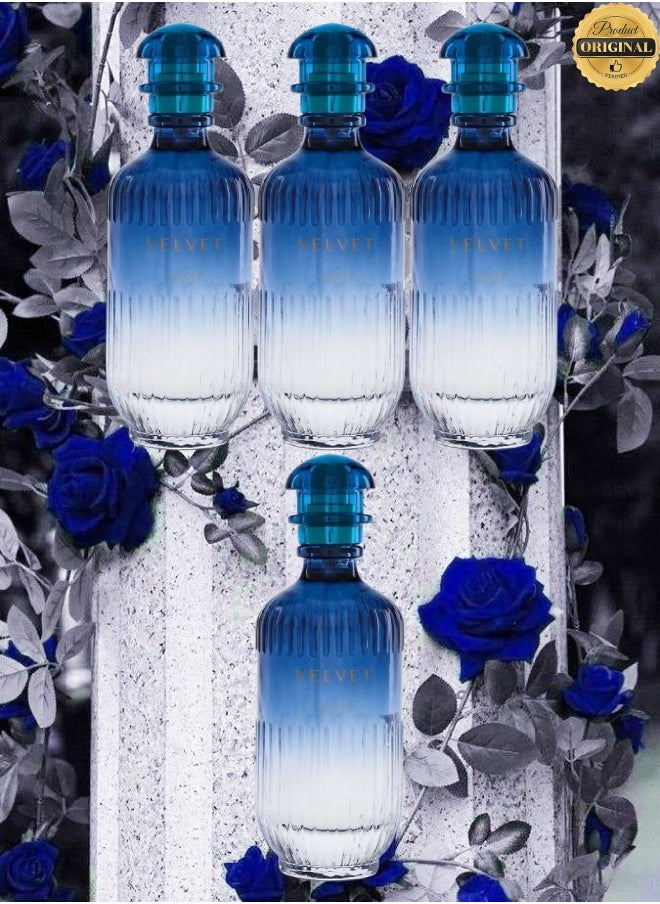 فلفيت 4 قطع عطر فيلفيت 100 مل  - Image 1