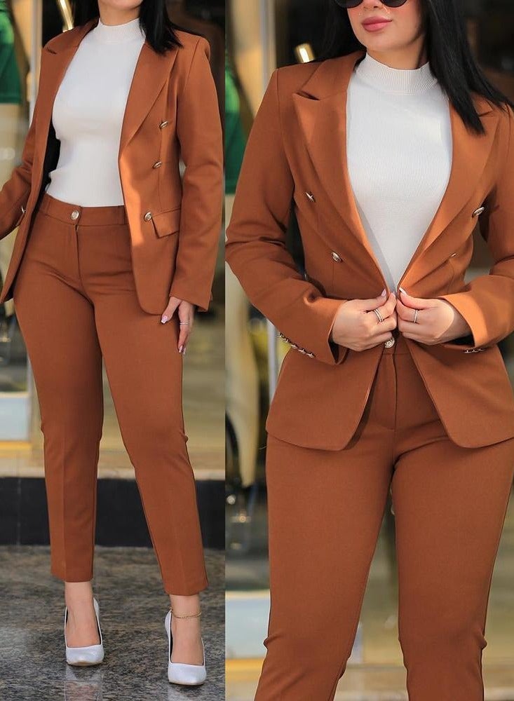 Shougu Casual Fashion Professional Clothing Women's Suit Set  - Image 4