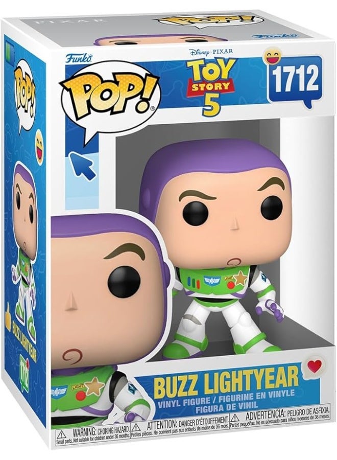 Funko Pop! ديزني: قصة لعبة 5 - باز لايتيير - ديزني قصة لعبة - تمثال فينيل قابل للتجميع - فكرة هدية - بضاعة رسمية - ألعاب للأطفال والكبار - Image 1