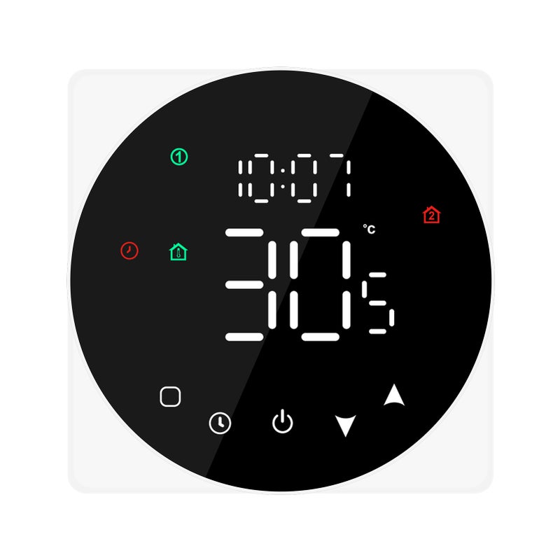 Tuya WiFi LCD Display Smart Temperature Controller 5A Touch Screen Water/Gas Boiler Device Thermostat Weekly Programmable APP Remote Control - Image 1