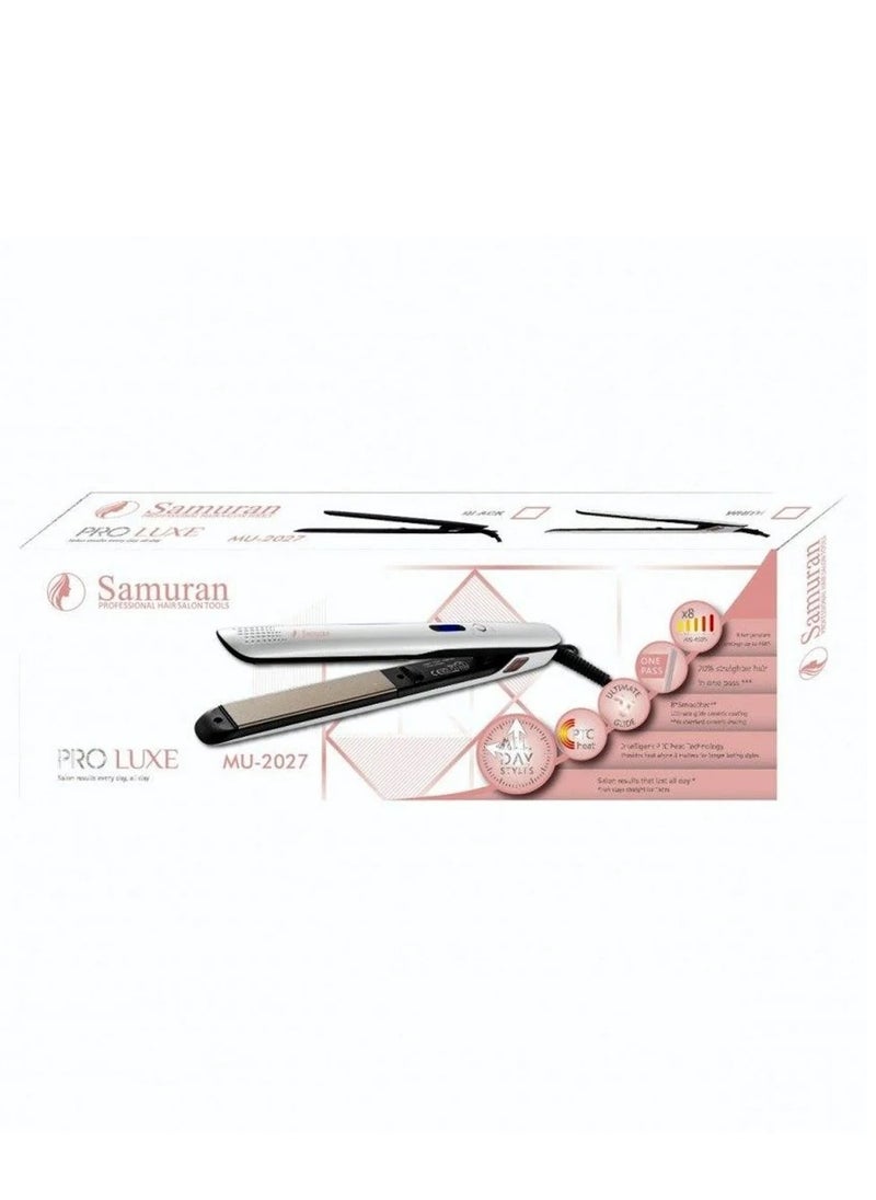 Samuran - Hair straightener white/black - Image 1