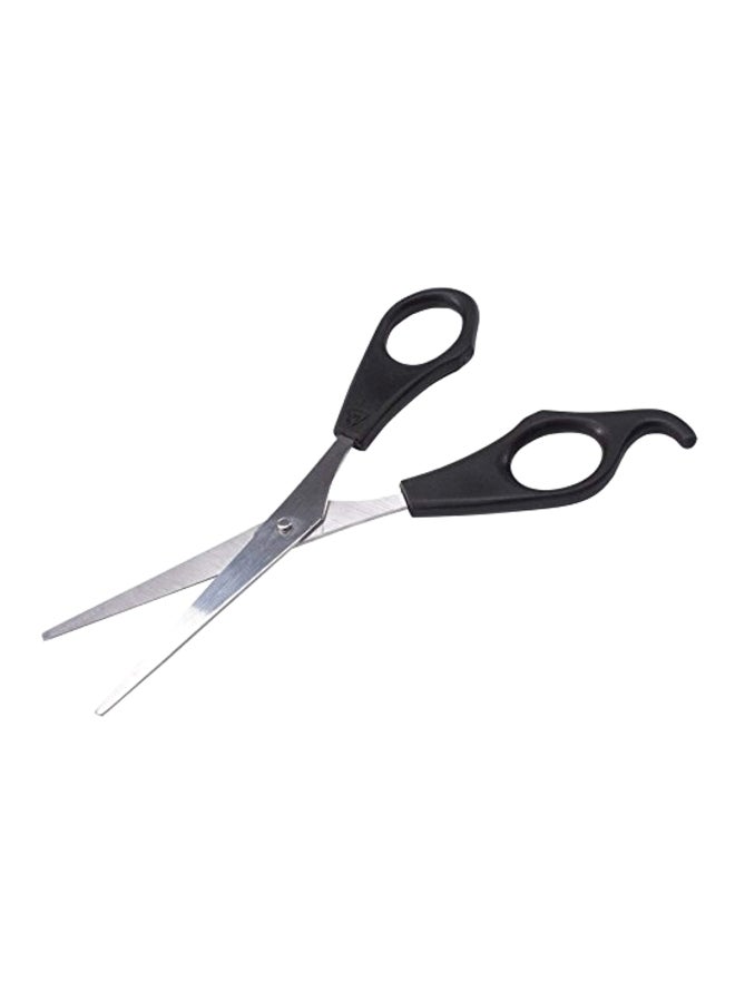 Barber Scissors Silver/Black