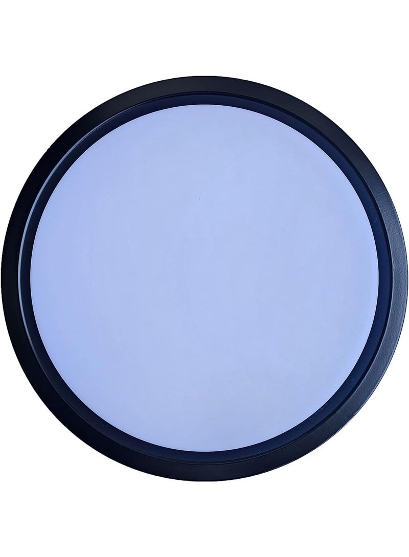 Narken 50W Daylight Snow White 6500K LED Power Saving Black Metal Body Back Lit Surface Round Panel Ceiling Light. - Image 4