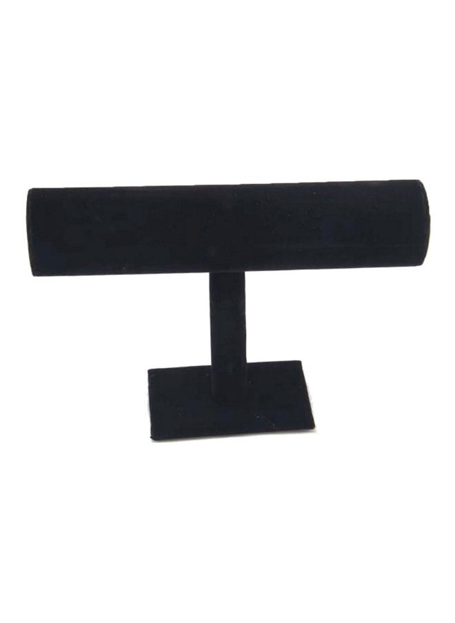 NIBEMINENT - T-Bar Velvet Bracelet Bangle Watch Jewelry Organizer - Image 1