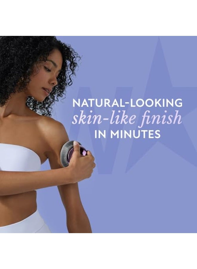 فرشاة مكياج كبيرة الحجم، مثالية لكريمات التسمير ومستحضرات التجميل للساقين ومساحيق التسمير؛ تحقق لمسة نهائية خالية من العيوب، وتزيل الخطوط واللطخات — فرشاة كابوكي فرشاة كابوكي للأساس - Image 5