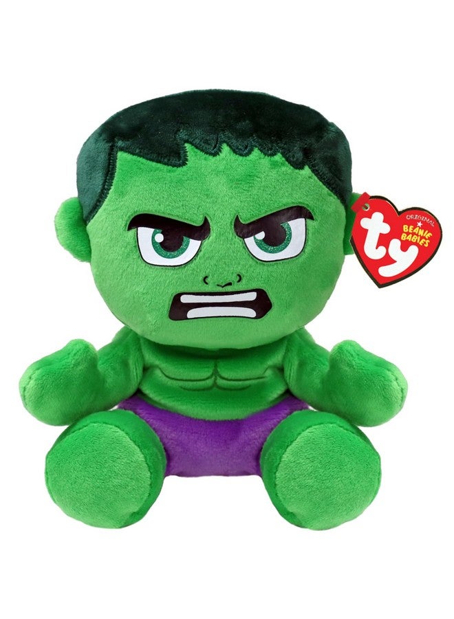 TY Beanie Babies Hulk (Soft Body) - 6", Green