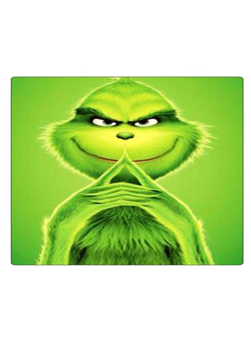 RKN Printed Anti-Slip Gaming Mouse Pad Green/White