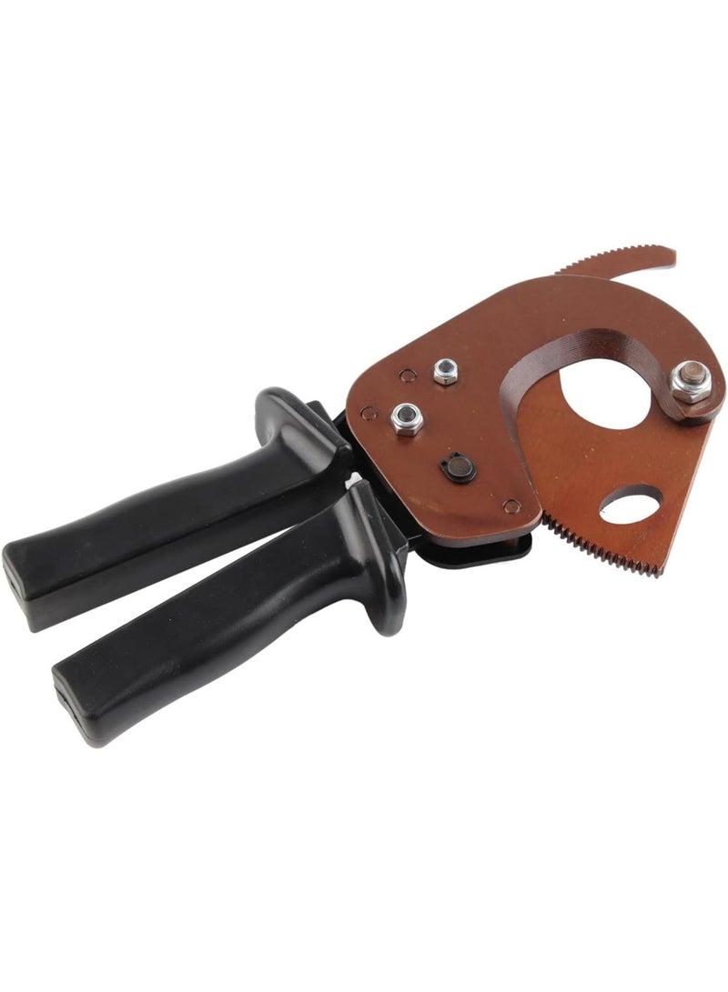 GGOOT Ratchet Cable Cutter, Manganese Steel Ratcheting Wire Pliers Heavy Duty 300mm² Hand Scissors Tool Cutting Aluminum Copper Multi Electrical Preparation Hardware - Image 4