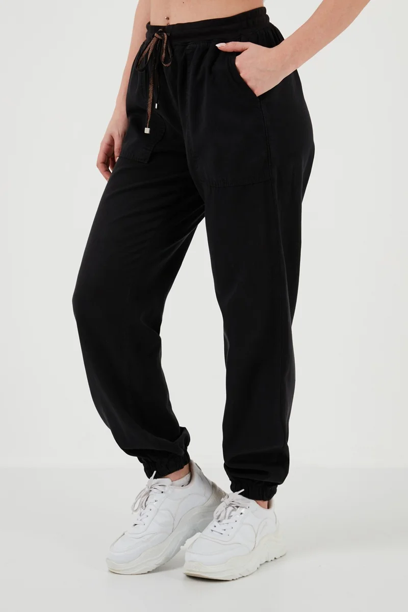 ليلا Regular Fit High Waist Jogger Sports Pants Women's Trousers 668YP5039