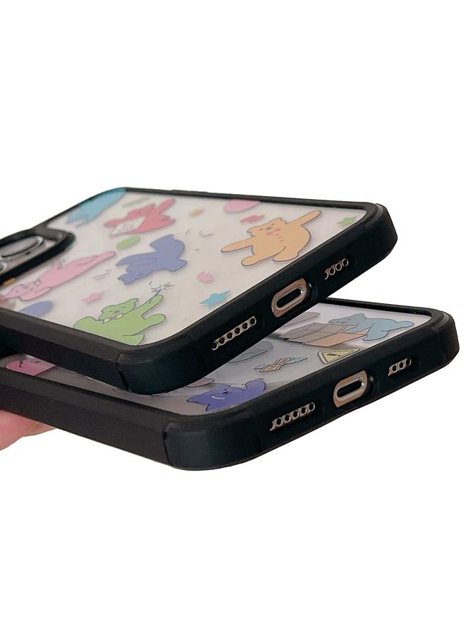 اس-توب جراب لهاتف iPhone 15 بتصميم حصري من البولي كربونات بنمط تغطية كاملة - Image 4