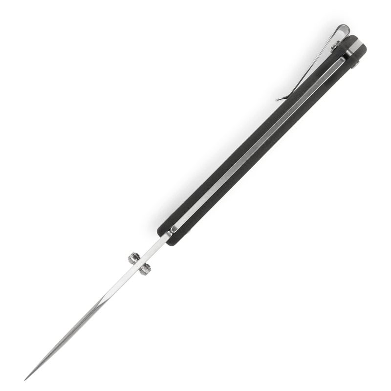 Buck Knives 110 Folding Hunter Slim Select Lockback Pocket Knife with Thumb Studs and Removable/Reversible Deep Carry Pocket Clip - Image 4