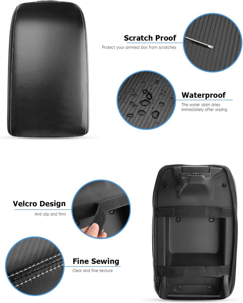 INTGET Leather Armrest Cover for Honda Accord 2023-2025 - Image 3