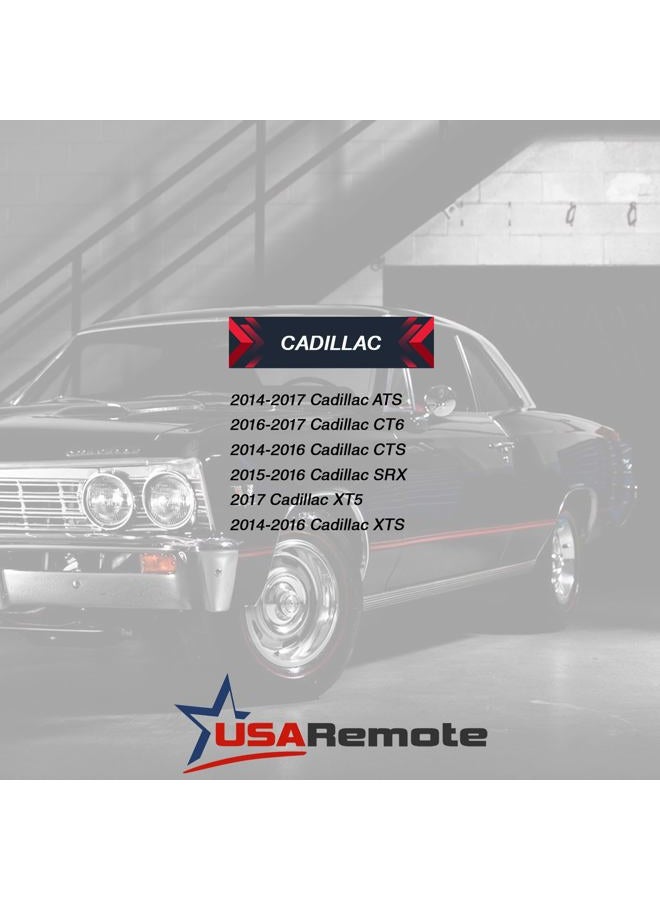 USARemote غطاء ذكي عن بعد لدخول بدون مفتاح يناسب كاديلاك ATS، CT6، CTS، SRX، XT5، XTS - Image 5