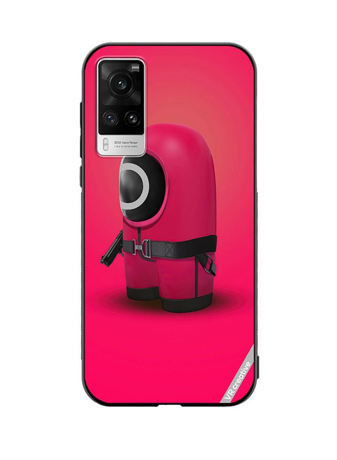 VR CREATIVE Protective Case Cover For Vivo X60 Pro Squid Game Design Multicolour - Image 1