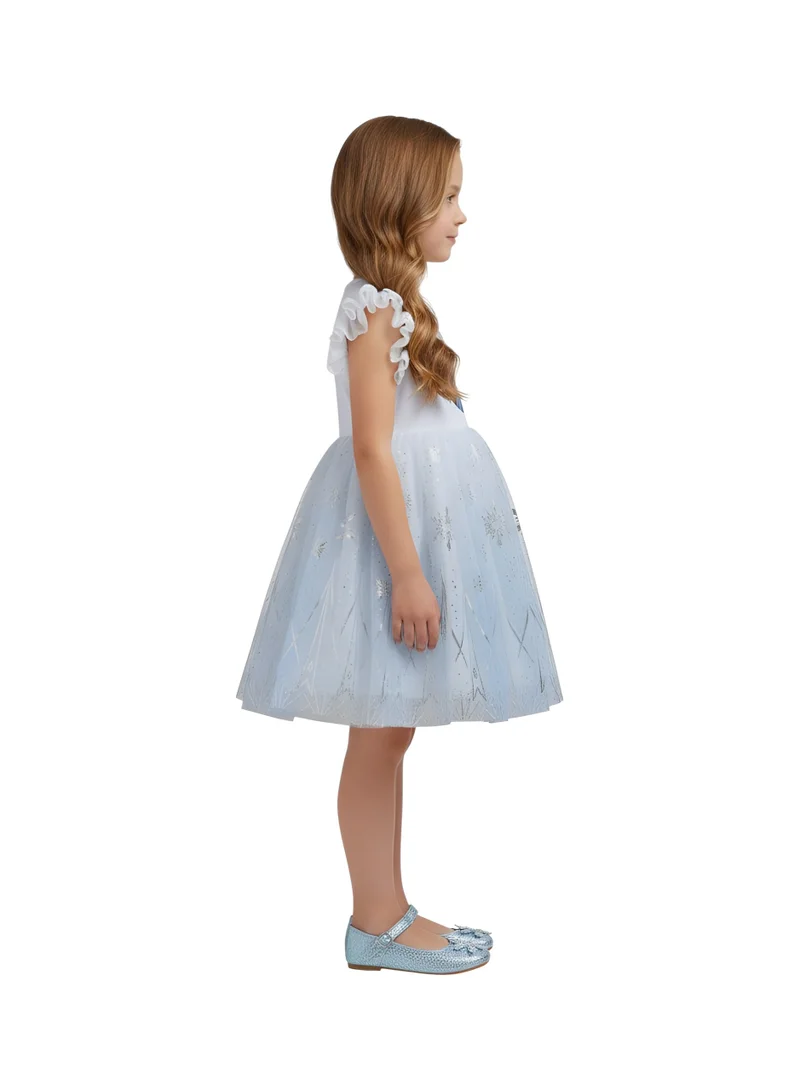 بيداني فستان ثلج أزرق همسة متجمدة