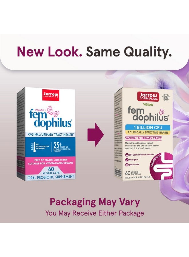 جارو فورملاز بروبيوتيك جارو فورميولاز فيم-دوفيلوس، 1 مليار وحدة تشكيل مستعمرة، مع سلالتين فعالتين سريريًا، مكمل غذائي لصحة المهبل والمسالك البولية، 60 كبسولة نباتية، إمداد لمدة 60 يومًا - Image 2