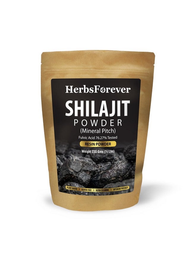Herbsforever Shilajit Powder Mineral Pitch Antioxidant General Wellness Concentrated Extract 6:1 8.11 oz 230 GMS - Image 1