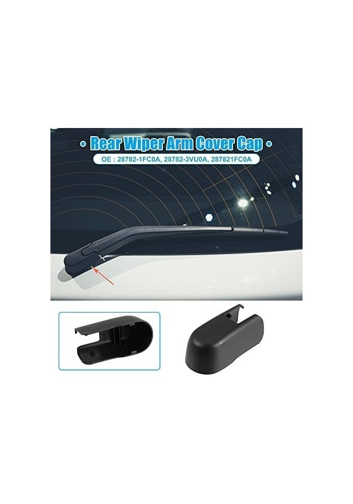 DEMULAX Rear Windshield Wiper Arm Cover Cap for Nissan - Image 3