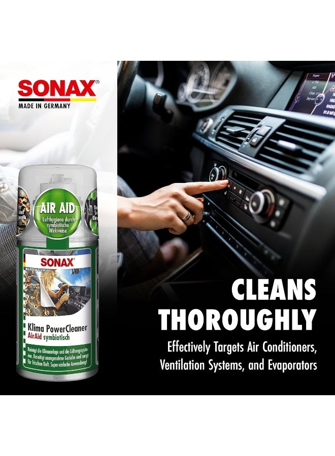 SONAX رذاذ منظف مكيف الهواء من سونكس - منظف مكيف هواء سريع المفعول لتهوية السيارة، إزالة الروائح، وانتعاش يدوم طويلاً - Image 5